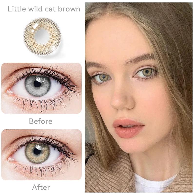 Lentes de Contato Coloridas Cat Series OvoLook