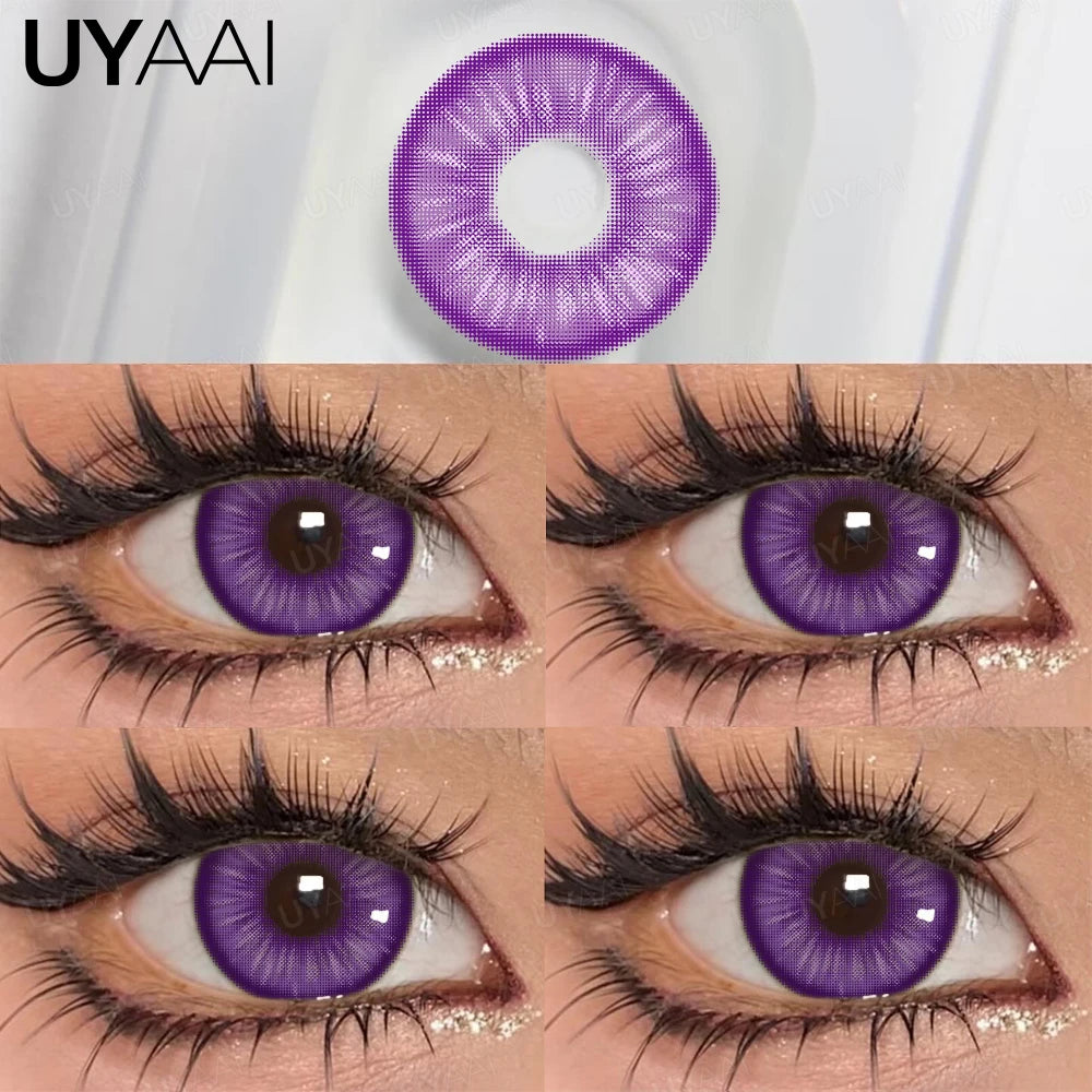 Lentes de Contato Coloridas Olhos de Cigana Olhos Naturais