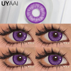 Lentes de Contato Coloridas Olhos de Cigana Olhos Naturais