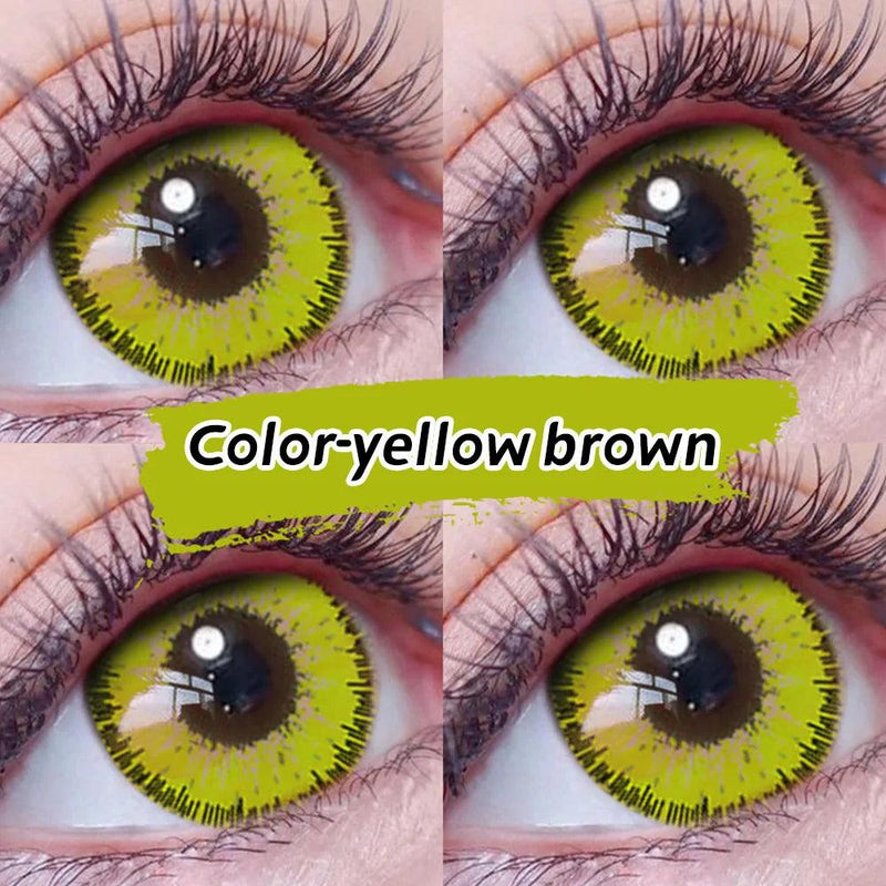 Lentes de Contato Coloridas OvoLook Colors para Fantasia/Cosplay | 1 Ano de Uso