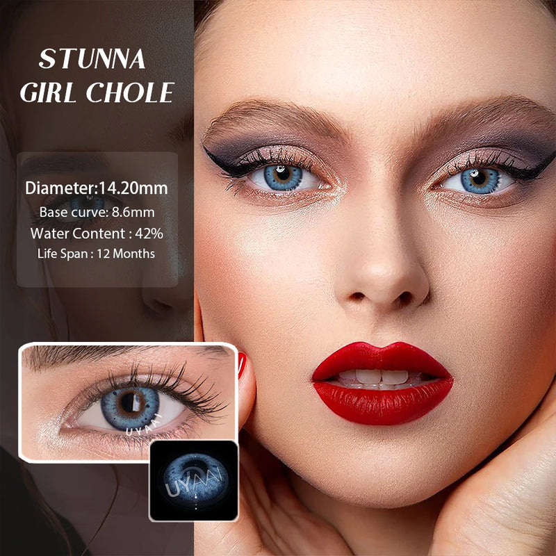 Lentes Coloridas Olhos Atraentes