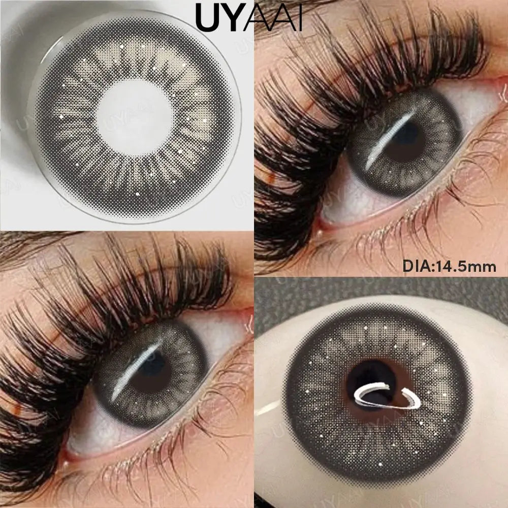 Lentes de Contato Coloridas Novo Olhar Olhos Naturais