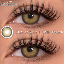 Lentes de Contato Coloridas Novo Olhar Olhos Naturais