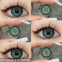 Lentes de Contato Coloridas Olhar Transcendente Olhos Naturais