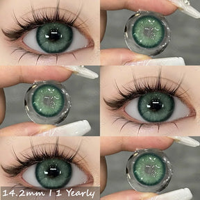 Lentes de Contato Coloridas Olhar Transcendente Olhos Naturais