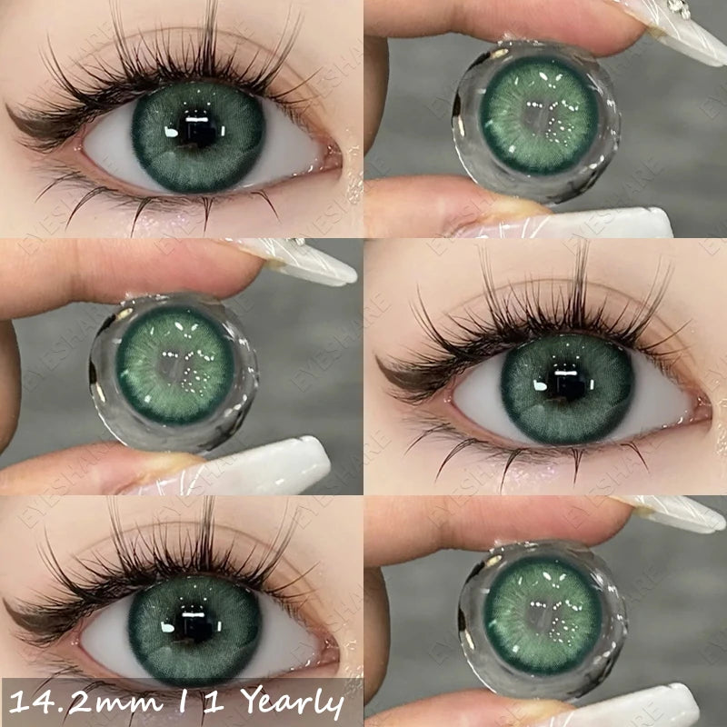 Lentes de Contato Coloridas Olhar Transcendente Olhos Naturais