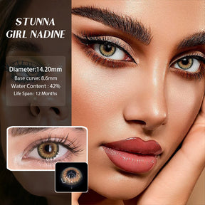 Lentes Coloridas Olhos Atraentes