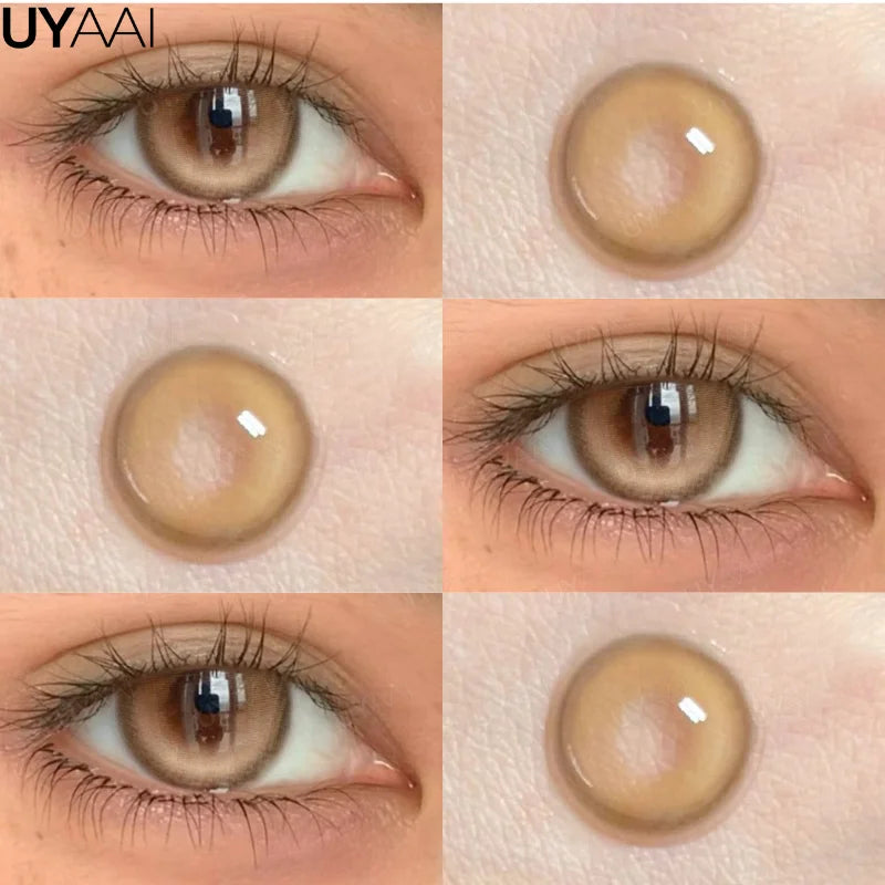 Lentes de Contato Coloridas Destaque Olhos Naturais
