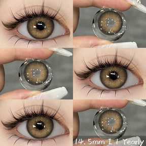 Lentes de Contato Coloridas Olhar Transcendente Olhos Naturais