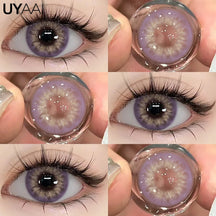 Lentes de Contato Coloridas Novo Estilo Olhos Naturais