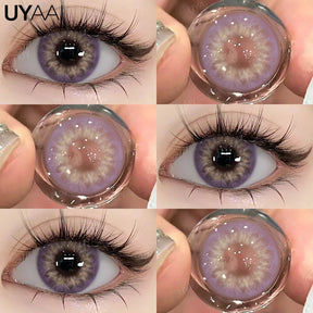 Lentes de Contato Coloridas Novo Estilo Olhos Naturais