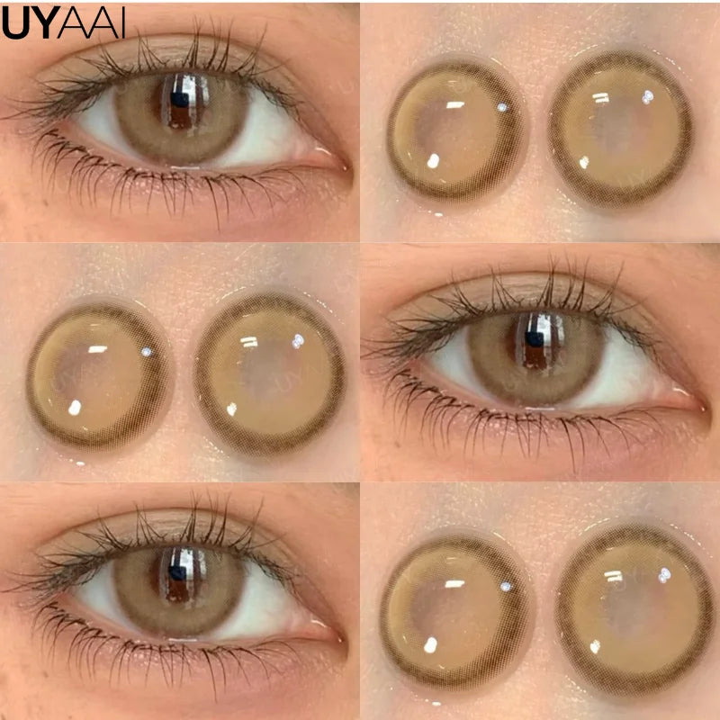 Lentes de Contato Coloridas Destaque Olhos Naturais