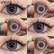 Lentes de Contato Coloridas Novo Estilo Olhos Naturais