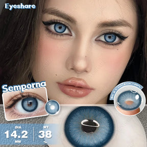 Lentes de Contato Coloridas Olhar Transcendente Olhos Naturais