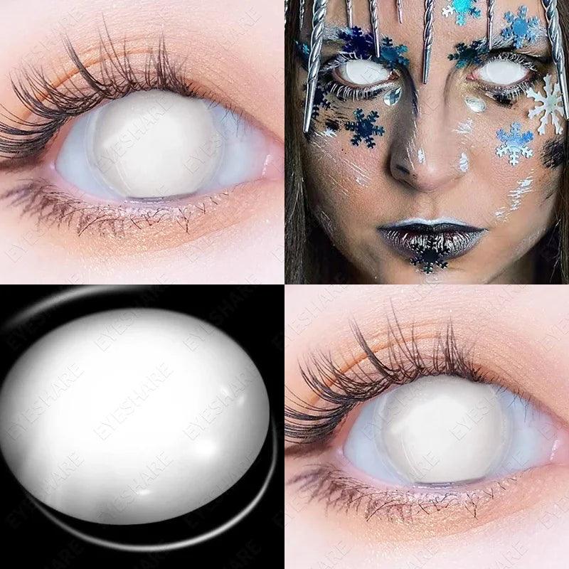 Lentes para Cosplay Fantasia Halloween Masquerade Beauty