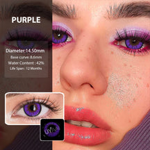 Lentes de Contato Coloridas Novo Estilo Olhos Naturais