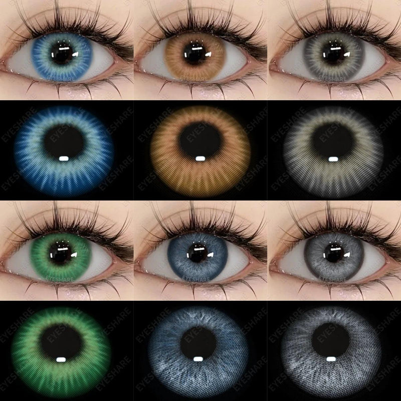 Lentes de Contato coloridas Confortáveis e Macias Amara