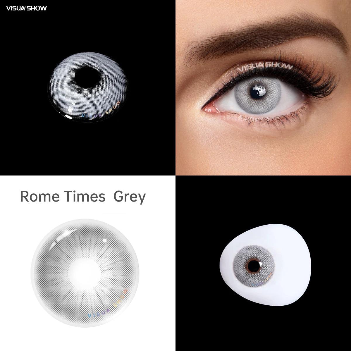 Lentes de Contato Coloridas Roman Times VisuaShow