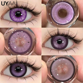 Lentes de Contato Coloridas Novo Estilo Olhos Naturais