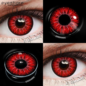 Lentes Coloridas para Halloween Cosplay Fantasia Boo