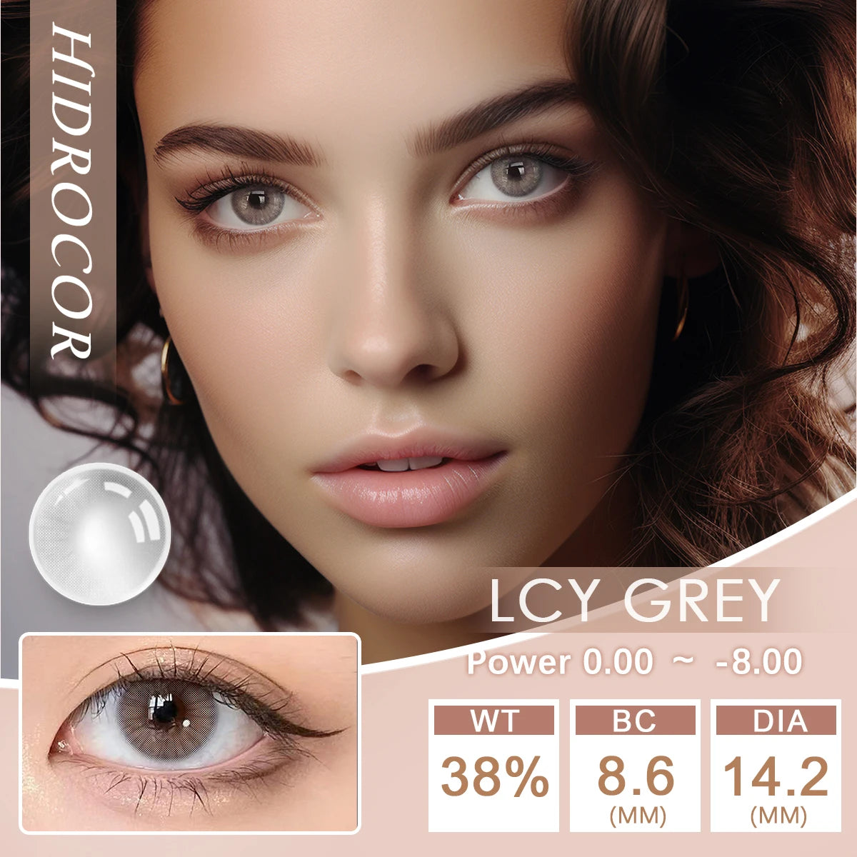 Lentes de Contato Lindos Olhos Naturais