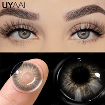 Lentes Coloridas Suaves e Macias Olhos Naturais