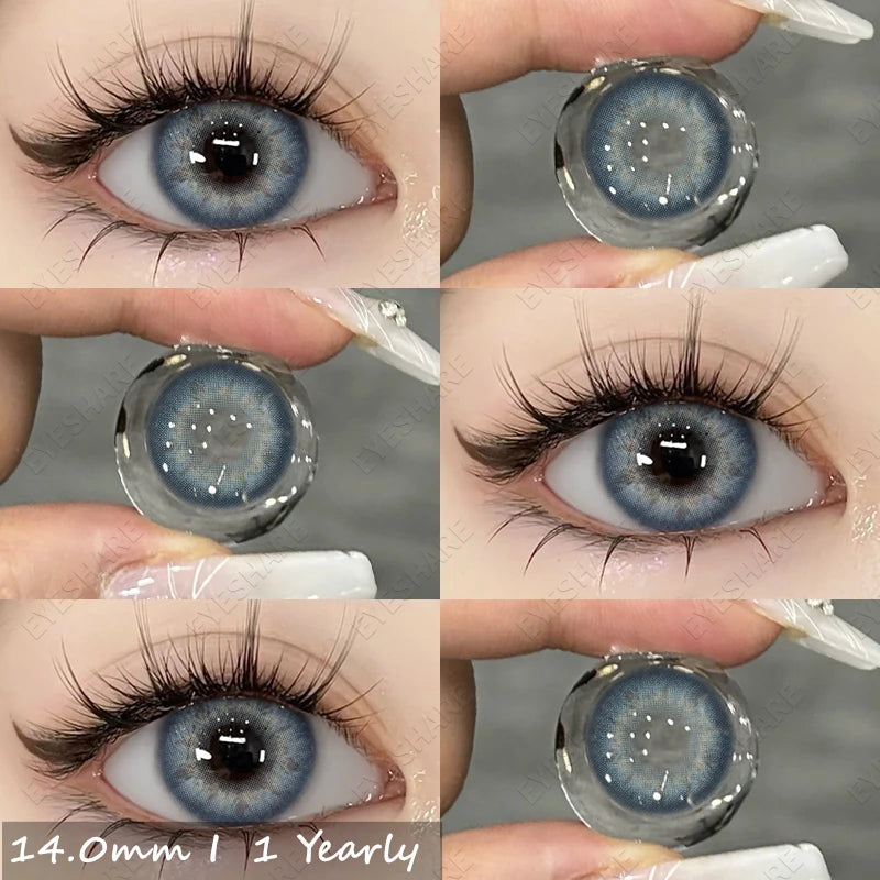 Lentes de Contato Coloridas Olhar Transcendente Olhos Naturais