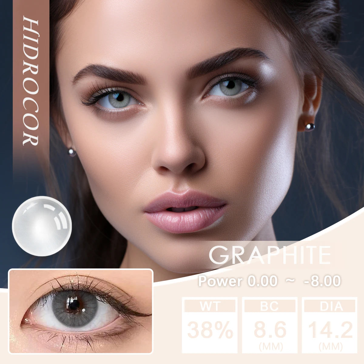 Lentes de Contato Lindos Olhos Naturais