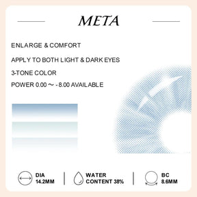 Lentes de Contato Coloridas com Grau VISUASHOW | 6 Meses de Uso