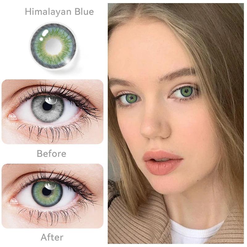 Lentes de Contato Coloridas Himalayan Series OvoLook