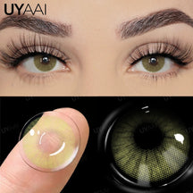 Lentes Coloridas Suaves e Macias Olhos Naturais