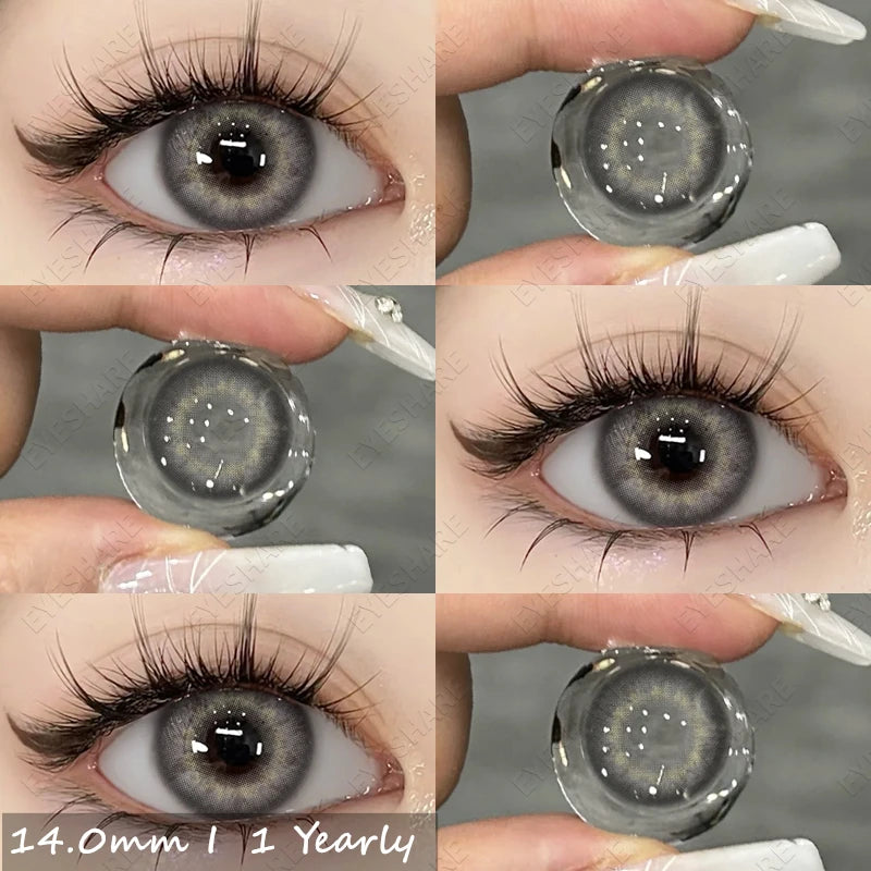 Lentes de Contato Coloridas Olhar Transcendente Olhos Naturais
