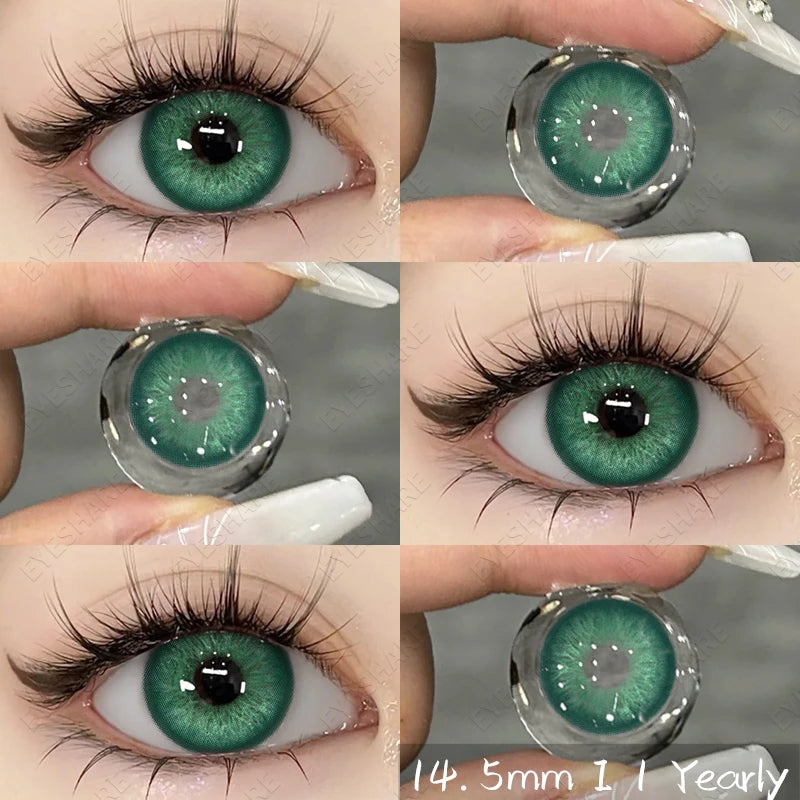 Lentes de Contato Coloridas Olhar Transcendente Olhos Naturais