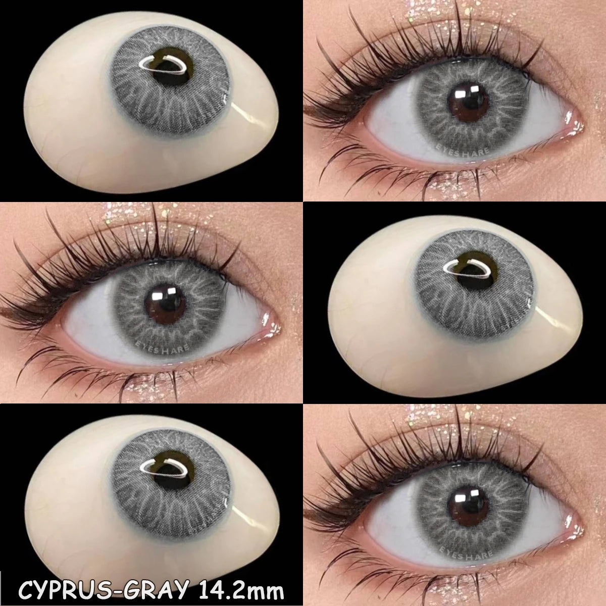 Lentes de Contato Coloridas Olhar Transcendente Olhos Naturais