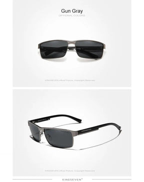 Kit Óculos de Sol Polarizado KINGSEVEN Photochromic | Proteção UV400 Anti-Reflexo
