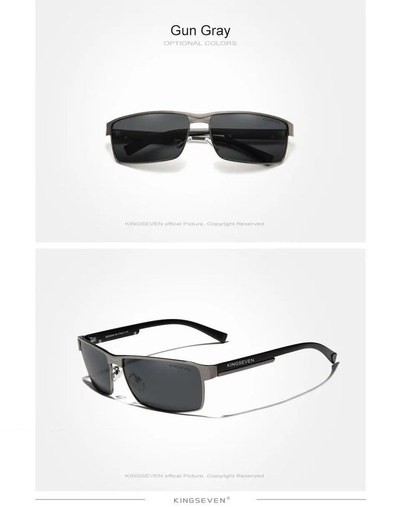 Kit Óculos de Sol Polarizado KINGSEVEN Photochromic | Proteção UV400 Anti-Reflexo