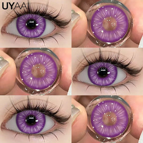 Lentes de Contato Coloridas Novo Estilo Olhos Naturais