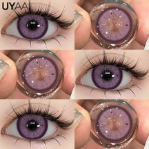 Lentes de Contato Coloridas Novo Estilo Olhos Naturais