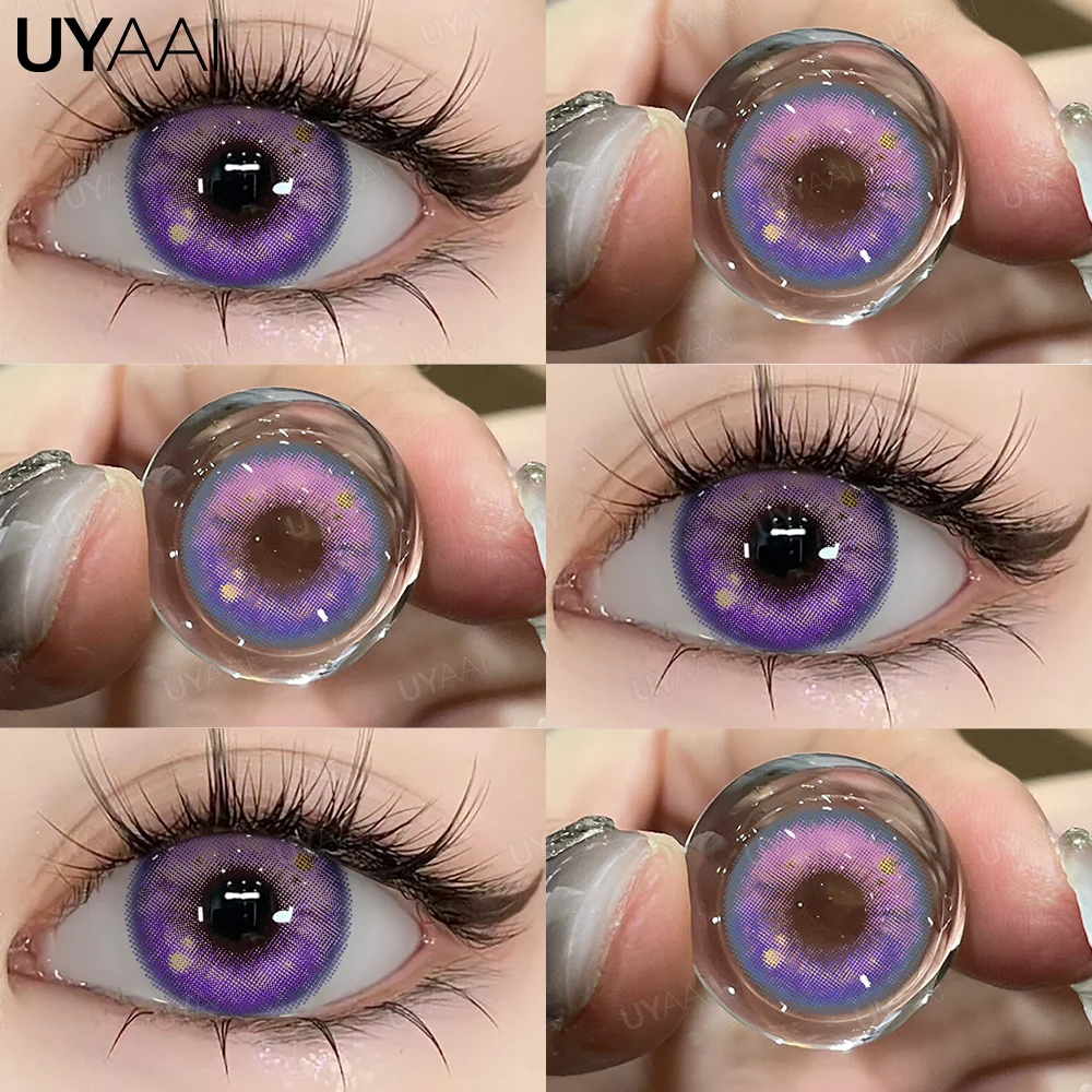 Lentes de Contato Coloridas Novo Estilo Olhos Naturais
