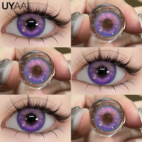 Lentes de Contato Coloridas Novo Estilo Olhos Naturais