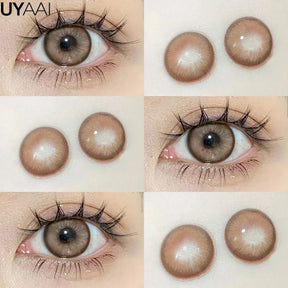 Lentes de Contato Coloridas Destaque Olhos Naturais