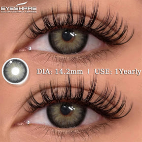 Lentes de Contato Coloridas Novo Olhar Olhos Naturais