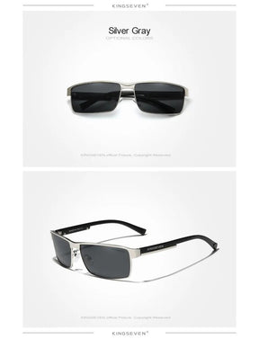 Kit Óculos de Sol Polarizado KINGSEVEN Photochromic | Proteção UV400 Anti-Reflexo