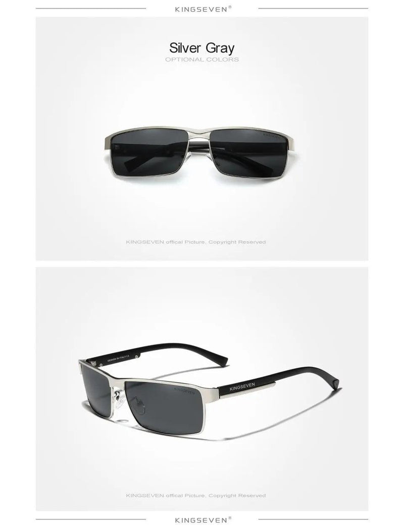 Kit Óculos de Sol Polarizado KINGSEVEN Photochromic | Proteção UV400 Anti-Reflexo