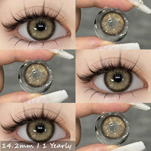 Lentes de Contato Coloridas Olhar Transcendente Olhos Naturais