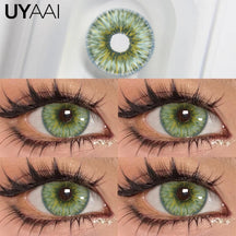 Lentes de Contato Coloridas Olhos de Cigana Olhos Naturais