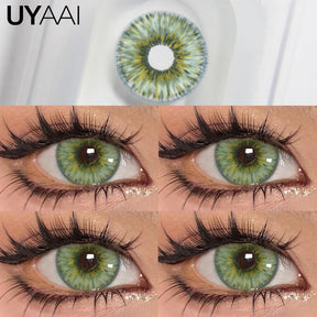 Lentes de Contato Coloridas Olhos de Cigana Olhos Naturais