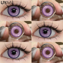 Lentes de Contato Coloridas Novo Estilo Olhos Naturais