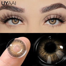 Lentes Coloridas Suaves e Macias Olhos Naturais
