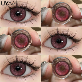 Lentes de Contato Coloridas Novo Estilo Olhos Naturais
